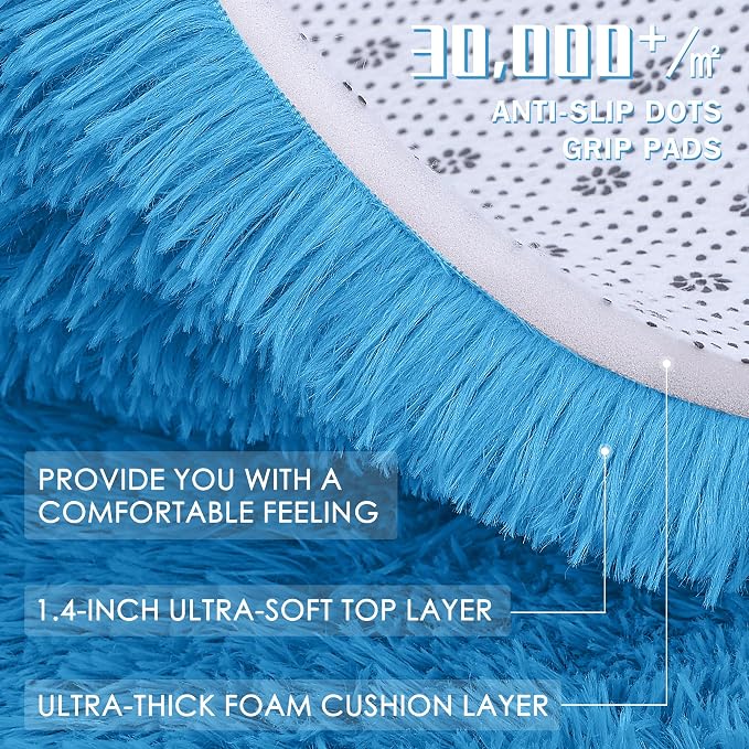 OLANLY 8x10 Machine Washable Large Area Rugs - Image 8