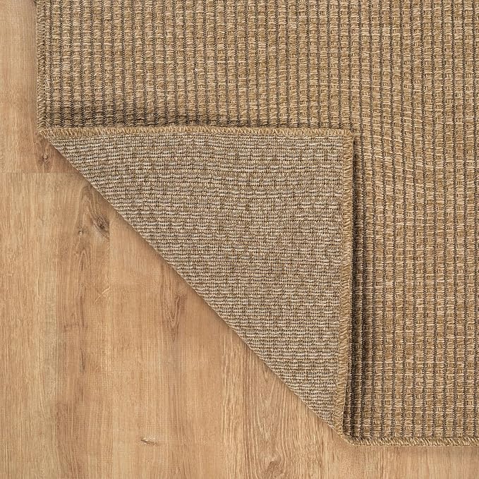 CAMILSON Easy Jute Rug 6x9, Indoor Outdoor Natural Color Farmhouse Area Rugs - Image 10