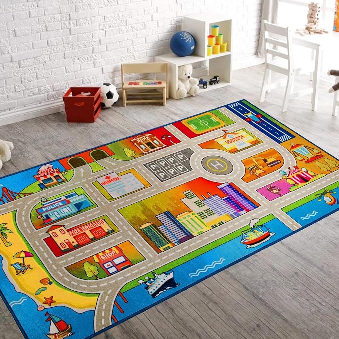 Booom Jackson Kids Rug by BooooomJackson