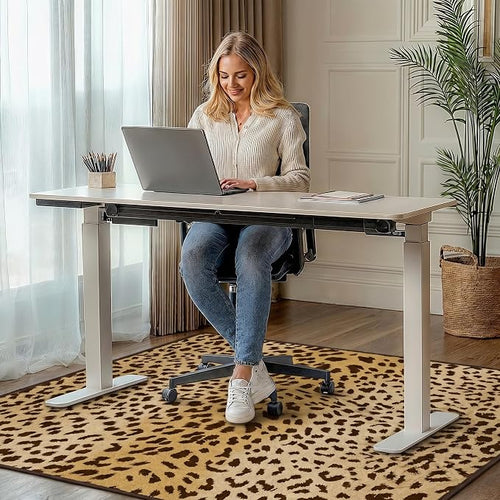 36"x48" Office Chair Mat for Hardwood Tile Floor, Under Desk Carpet Protector - Image 2