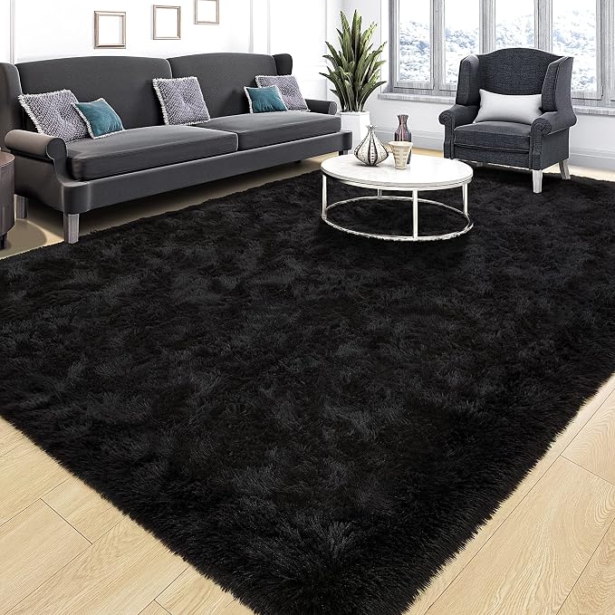 Tepook Super Soft Fluffy Rug for Bedroom, Modern Shaggy Fuzzy Kids Rugs for by Tepook