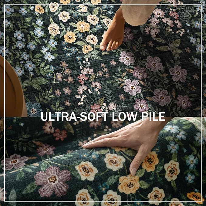 Machine Washable Rug Runners for Hallways: 2'6"x8' Kitchen Rugs Stain Resistant - Image 5