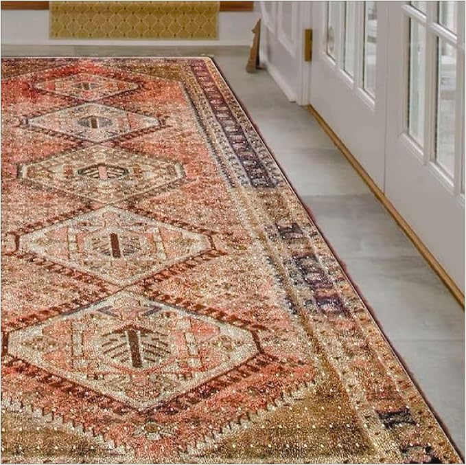 Clear Carpet Runner, USA Made, 24 x 60 Inch, 2mm Thick Cleated Vinyl, Rug - Image 2