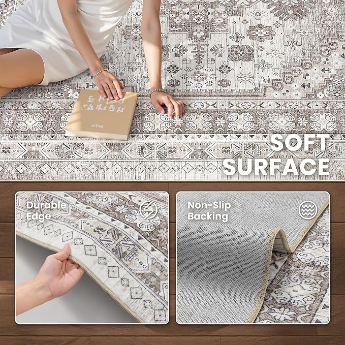 zesthome Washable Runner Rug 2.5x8 - Image 5