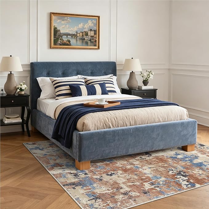BEIMO Area Rugs 5x7 for Living Room Bedroom, Modern Abstract Machine Washable - Image 4