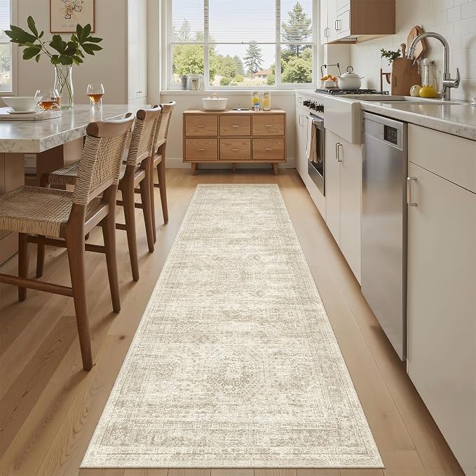 Soalmost Runner Rug 2'x8' Washable Non-Slip Runner Rugs by Soalmost