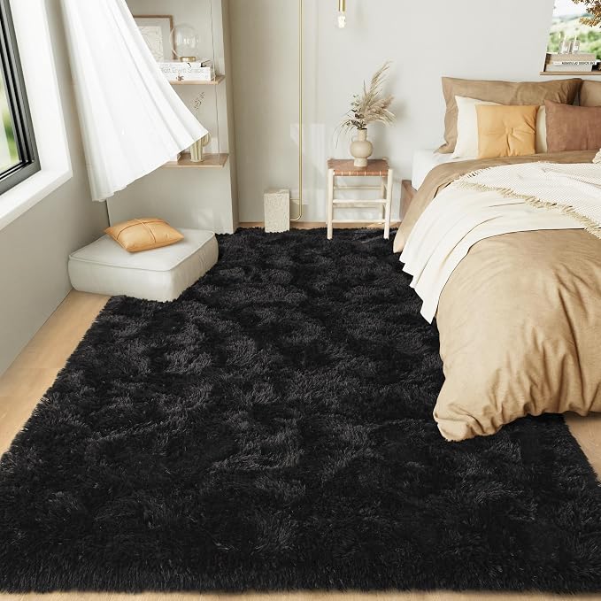 LOCHAS Ultra Soft Indoor Modern Area Rugs Fluffy Living Room Carpets - Image 2