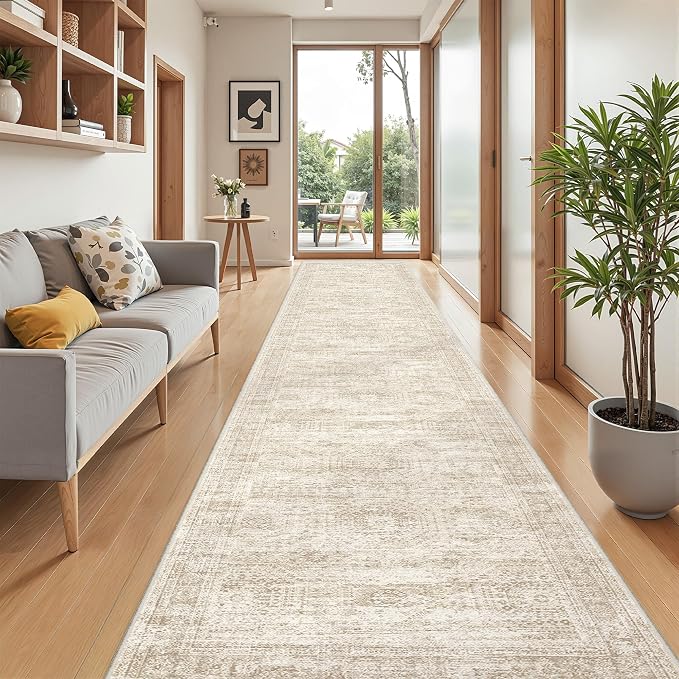 Washable Runner Rug 2.5x14, Non-Slip Long Hallway Runner - Image 3