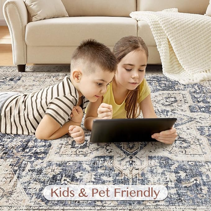 Tortania Area Rug Living Room Rugs - Image 7