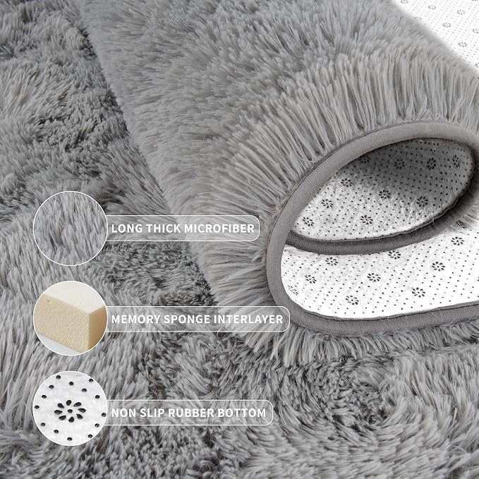 Tepook Soft Runner Rugs for Bedroom 2x6 ft - Image 9