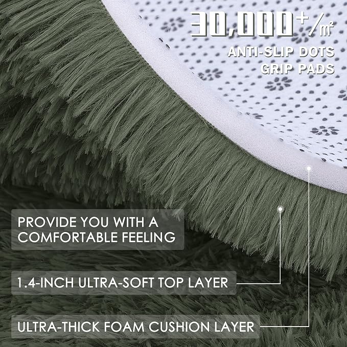 OLANLY 5x7 Machine Washable Large Area Rugs - Image 5