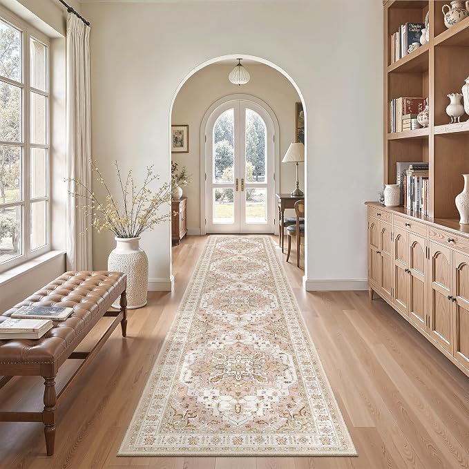 Madane Runner Rugs for Hallway 2x10 Long Washable Non-Slip Hallway Runner Rug - Image 4