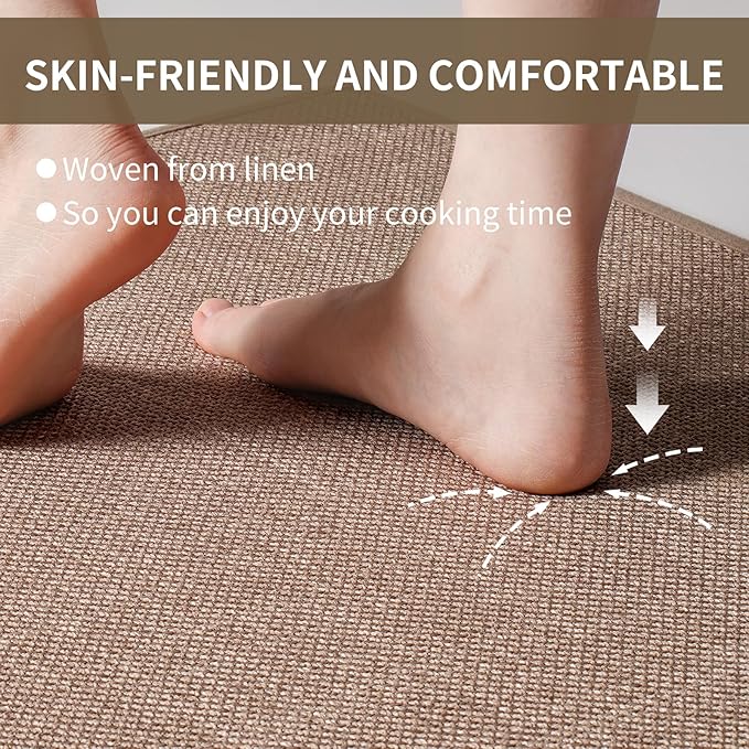 YDKGL Kitchen Mats for Floor, Super Absorbent Kitchen Rugs Non Slip Washable - Image 6