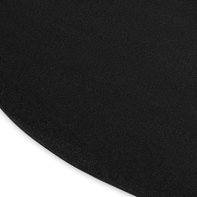 Nourison Home Nourison Essentials Black 4' x Round Area Rug - Image 7