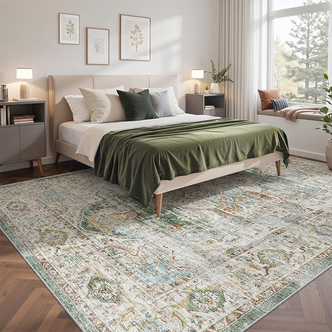 befbee Washable Rug 8x10 Area Rugs - Image 8