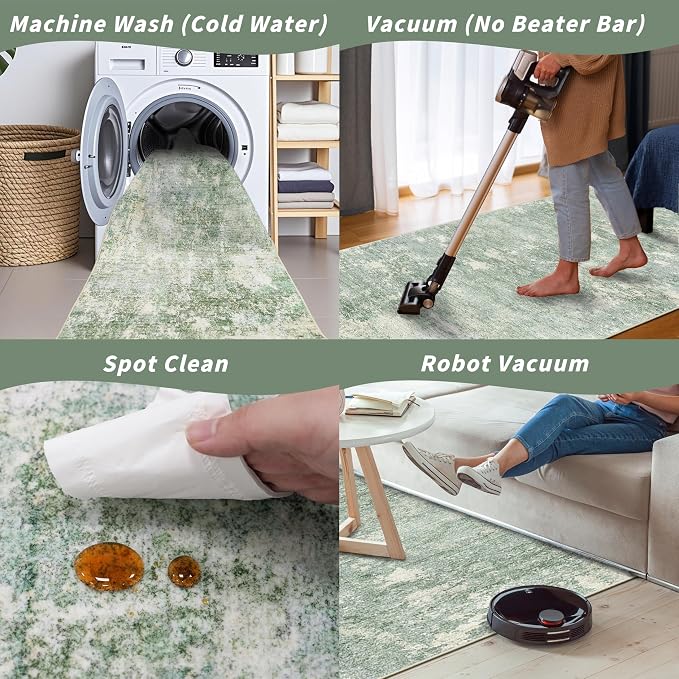 Washable Kitchen Runner Rug 3x6 - Image 7