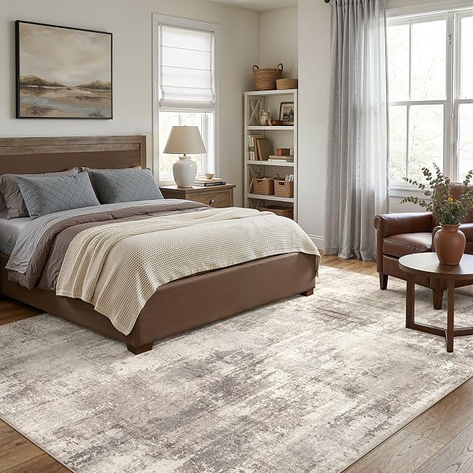 DMOYEST 10x14 Area Rug for Living Room, Washable & Non Slip Large Indoor Carpet - Image 2