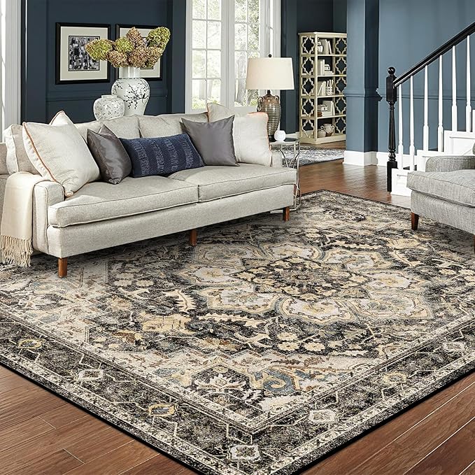 TOPRUUG Washable Area Rugs 8x10 by TOPRUUG