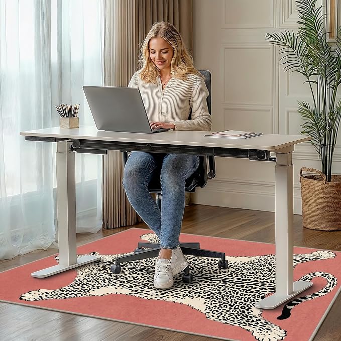 36"x48" Office Chair Mat for Hardwood Tile Floor, Under Desk Carpet Protector - Image 2