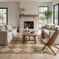 nuLOOM Outdoor Performance Collection Sabina Brown/Ivory, Soft and Cozy by nuLOOM