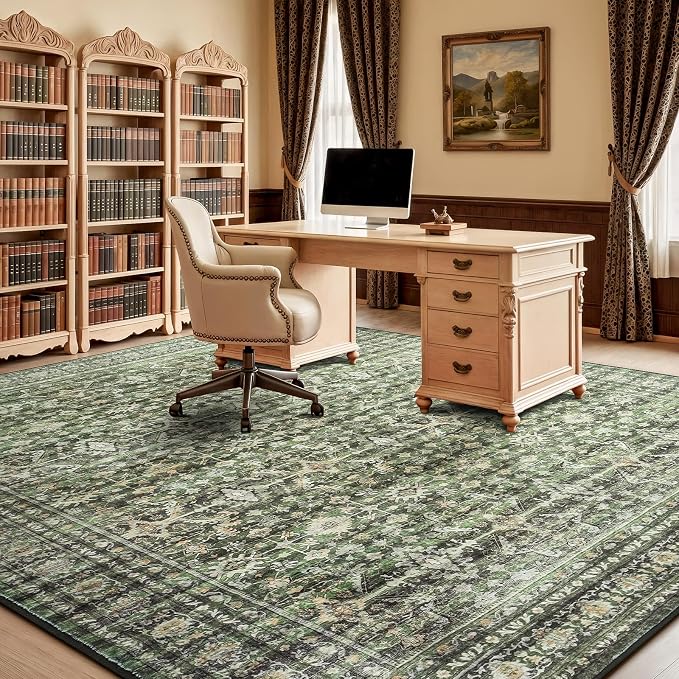 Lofus 9x12 Area Rug for Living Room, Soft Boho Carpets for Bedroom Dining Room - Image 6