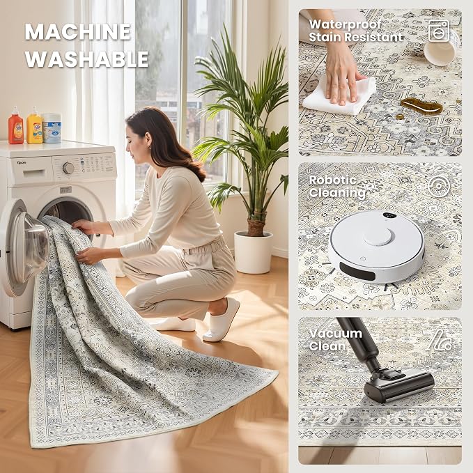 zesthome Washable Runner Rug 2.5x10 - Image 4