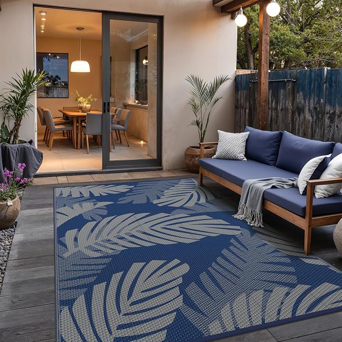 GENIMO Waterproof Outdoor Rug 9' x 12' - Image 3
