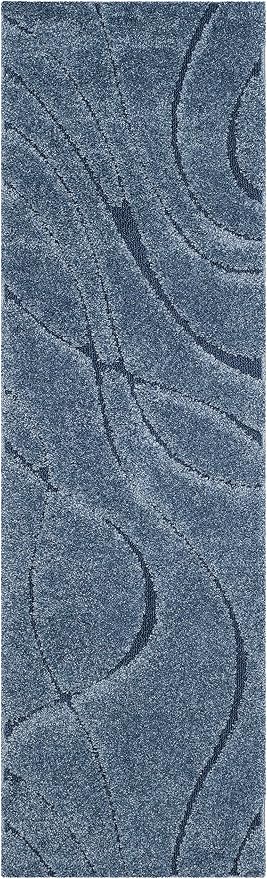 SAFAVIEH Florida Shag Collection Runner Rug by Unknown