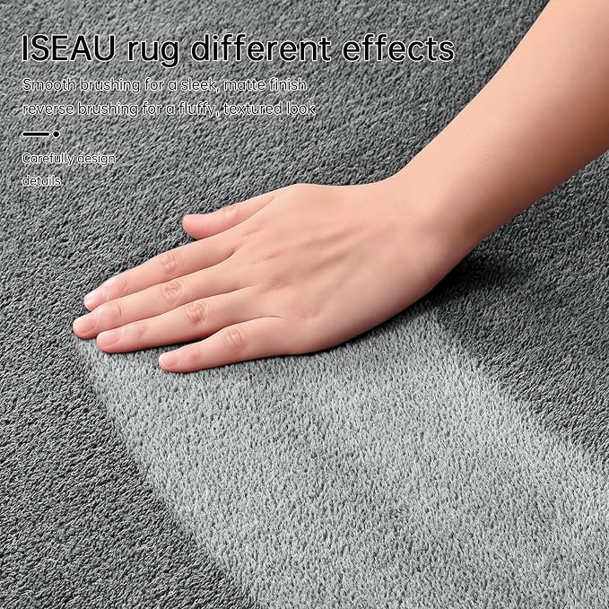 ISEAU 3x5 Rug for Bedroom, Soft Memory Foam Carpet - Image 3