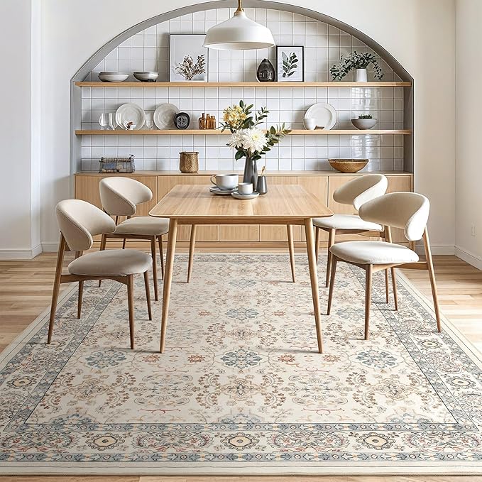 Vintage Living Room Area Rug 5x8 - Image 8