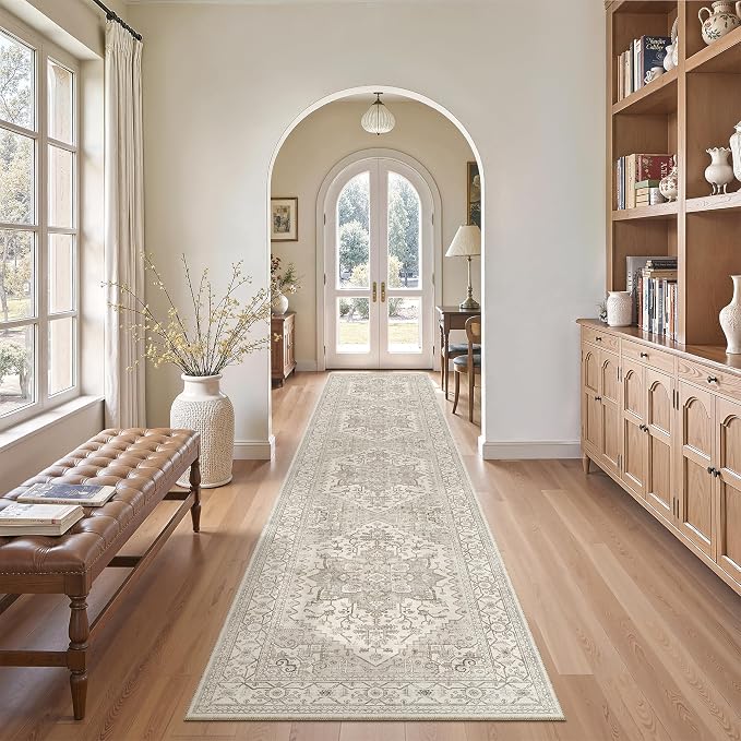 Madane Runner Rugs for Hallway 2x10 Long Washable Non-Slip Hallway Runner Rug - Image 4