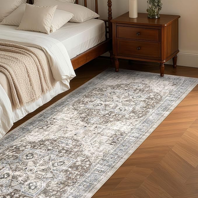 Tortania Area Rug 3x14 Runner Rugs - Image 3