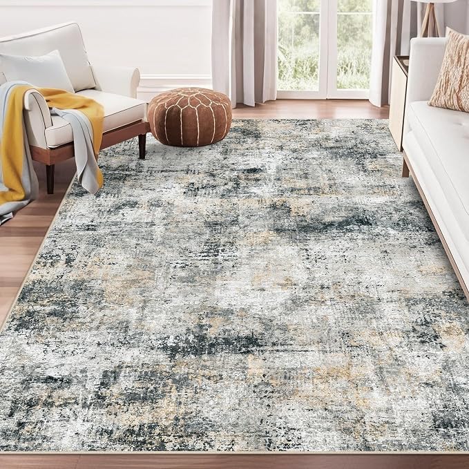 Area Rug Living Room Rugs: 5x7 Washable Rug - Image 2