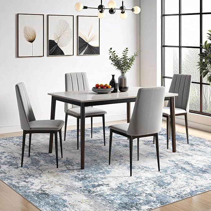 DMOYEST 10x12 Area Rug for Living Room, Washable & Non Slip Large Indoor Carpet - Image 3