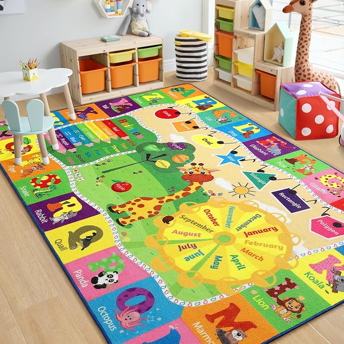 Chicrug Educational Kid Area Rug - Image 3