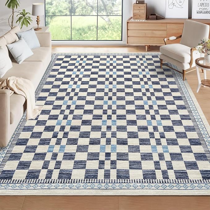 GarveeHome Area Rug 8x10 for Dining Bedroom Machine Washable Easy-Clean Rugs - Image 8