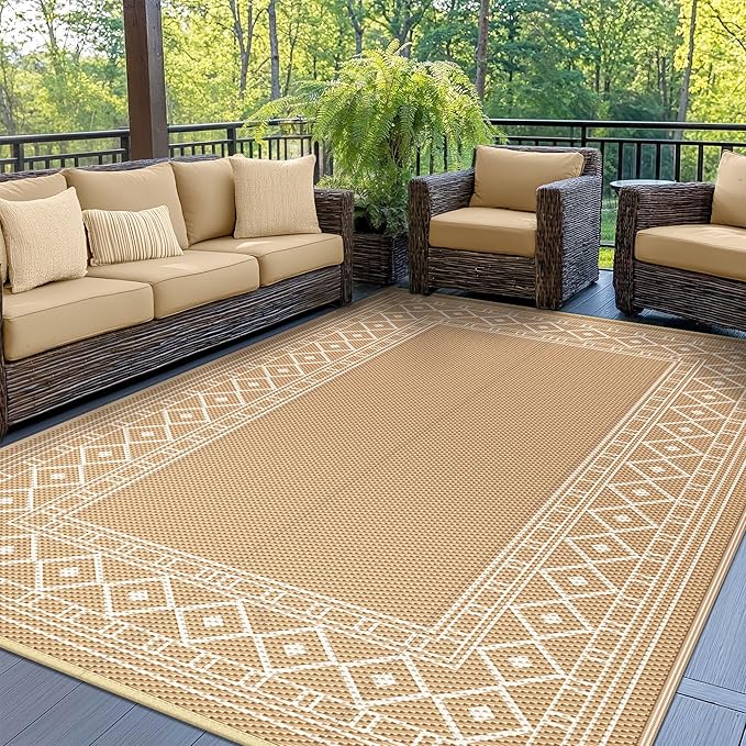 GENIMO Outdoor Rug 5'x8' Waterproof by GENIMO