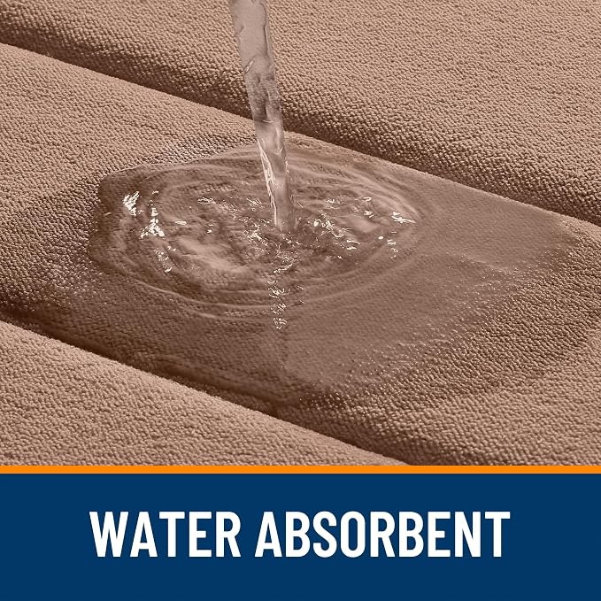 OLANLY Memory Foam Bath Mat 32x20, Super Soft Absorbent Bathroom Rugs, Quick Dry - Image 4