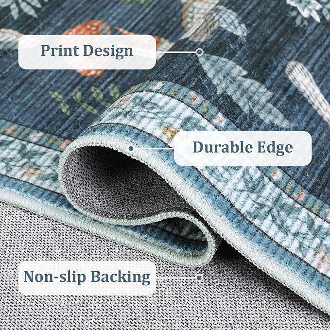 ROYHOME Washable Rug 5x7 Area Rugs - Image 4