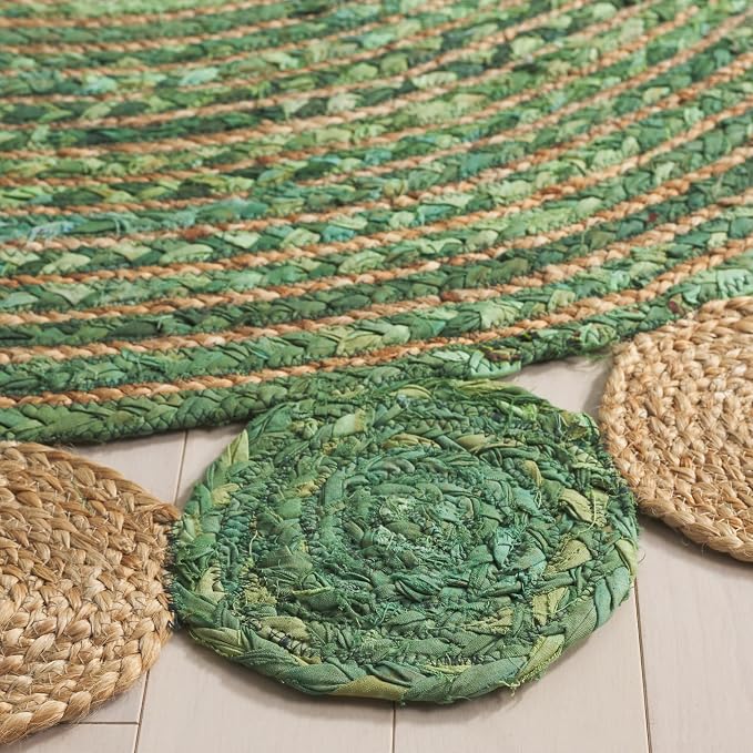 SAFAVIEH Cape Cod Collection Oval Rug - Image 5