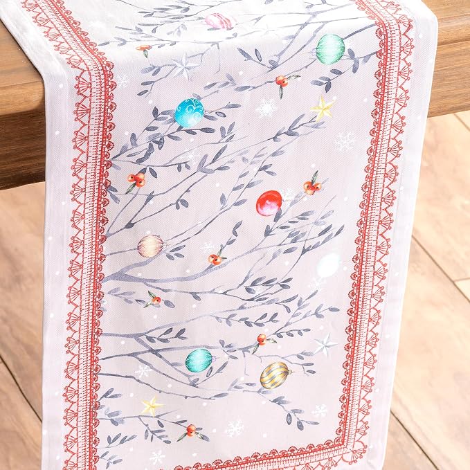 Maison d' Hermine Table Runner 100% Cotton 14.50" x 36" | Table Runners 36 - Image 9