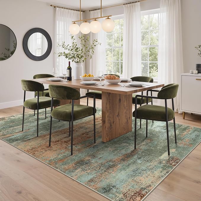 BEIMO Area Rugs 8x10 for Living Room Bedroom, Modern Abstract Machine Washable - Image 3
