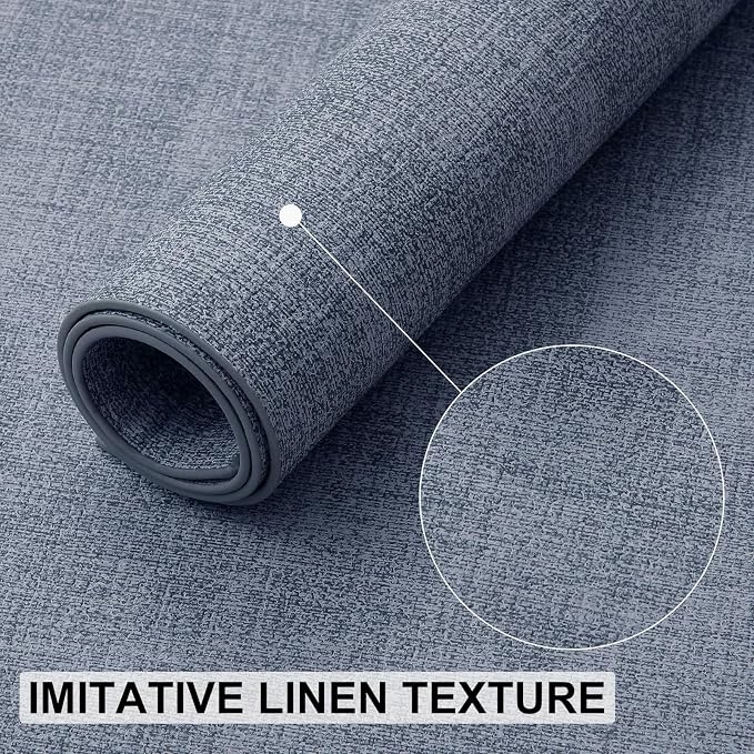Faux Leather Heat Resistant Placemats 12 Packs, Waterproof Wipeable Dining PU - Image 6