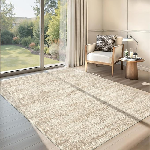 3x5 Washable Area Rug for Entryway, Soft Kitchen Rugs Non Slip for Dining Room by Restydon