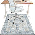48"x60" Office Chair Mat for Hardwood Tile Floor, Under Desk Carpet Protector by BESBLEE