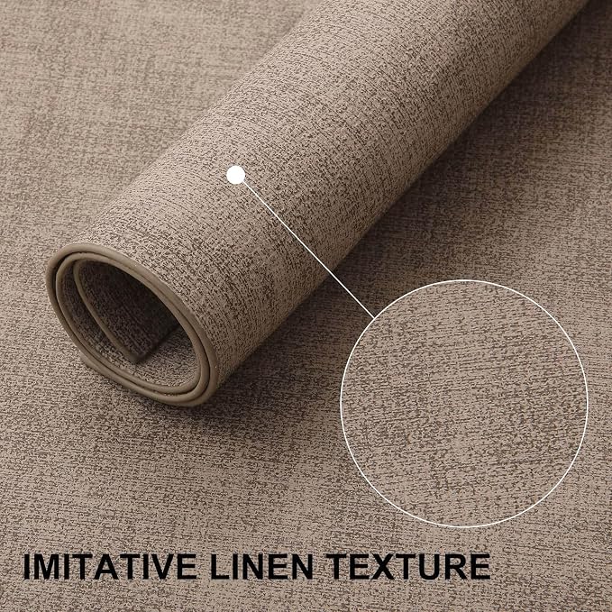Faux Leather Heat Resistant Placemats 6 Packs, Waterproof Wipeable Dining PU - Image 6