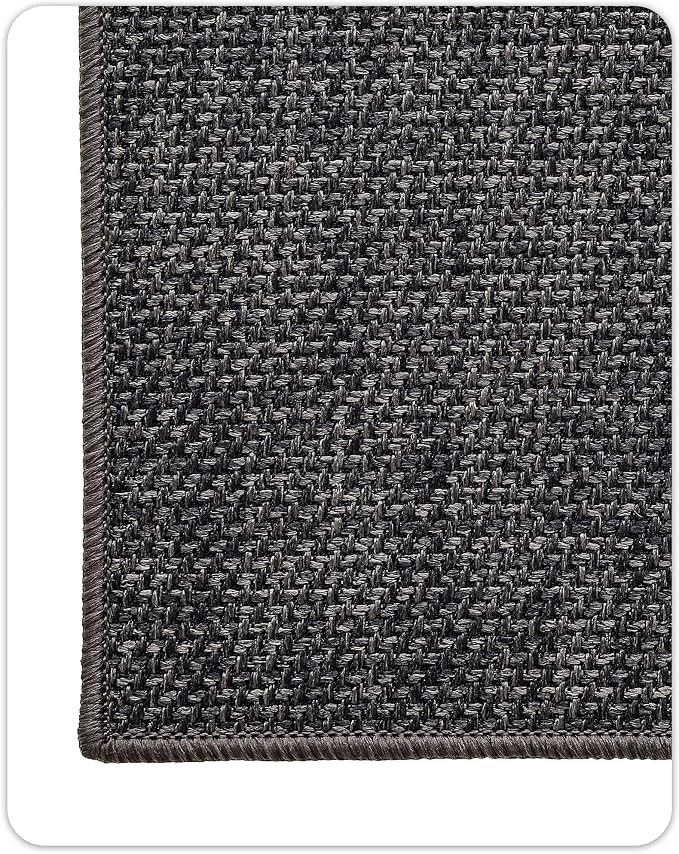 Color&Geometry Ultra Thin Indoor Door Mat 17"x30", Non Slip Rubber Backed Dirt - Image 3