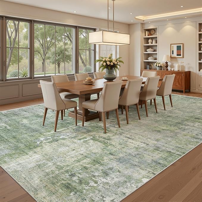 Soalmost Washable Area Rug 8x12, Large Soft Rugs - Image 4