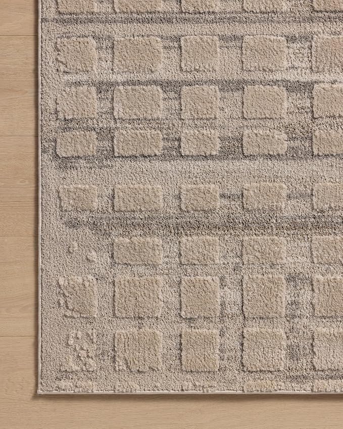 Loloi Amber Lewis Monty Collection MOT-06 Pebble/Beige 7'-10" x 10', .50" Pile - Image 6