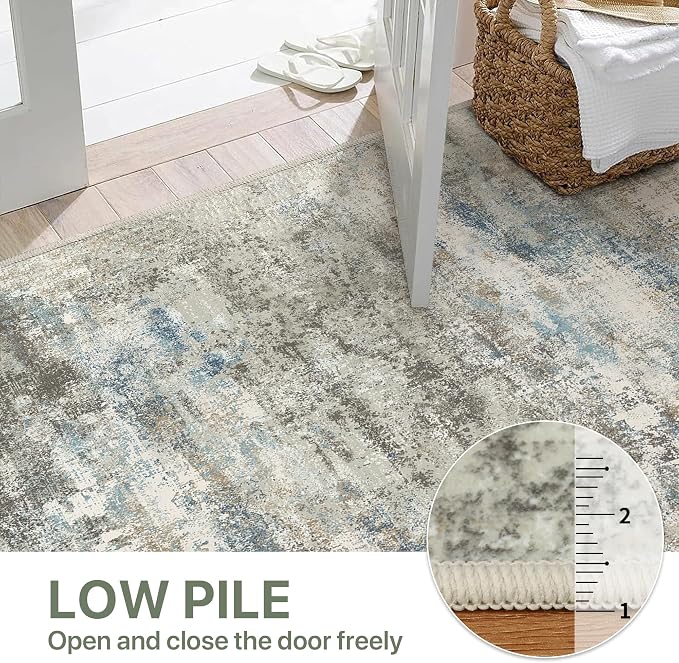 BEIMO Area Rugs 6x9 for Living Room Bedroom, Modern Abstract Machine Washable - Image 9